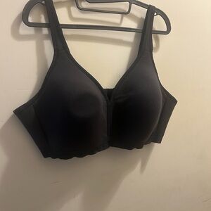 Lane Bryant- Cacique Black Full Support Bra. Lightly Lined. No wire. Size 48C
